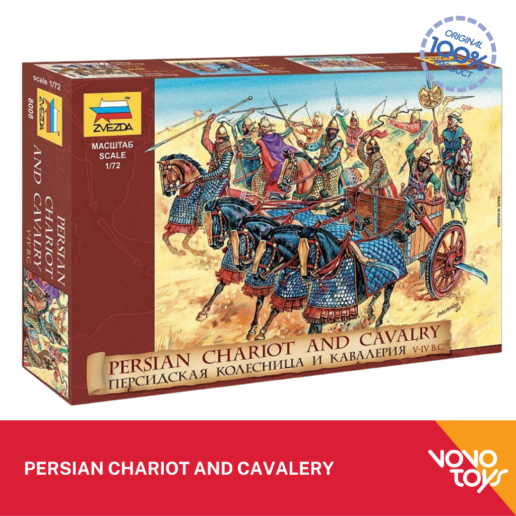 Miniature Figure 1/72 Persian Chariot And Cavalery by Zvezda
