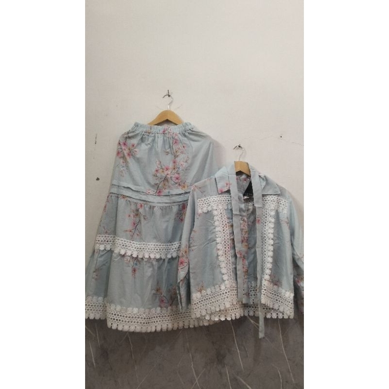 SETELAN ROK MEJIWANG / MEJIWANG / MEJI WANG/ MEIJI WANG / SET ROK