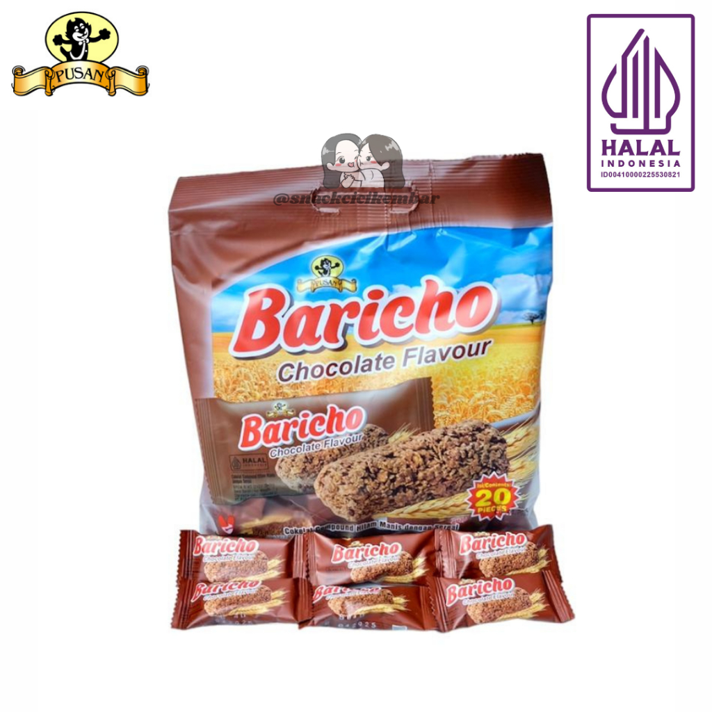 

PUSAN BARICHO SNACK SEREAL OAT RASA COKLAT / STOBERI / VANILLA PUSAN 140gr ISI 20pcs