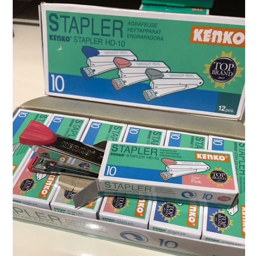 

Staples Kenko HD-10 Hekter Kenko Kecil HD-10 Lusin 12 Pcs