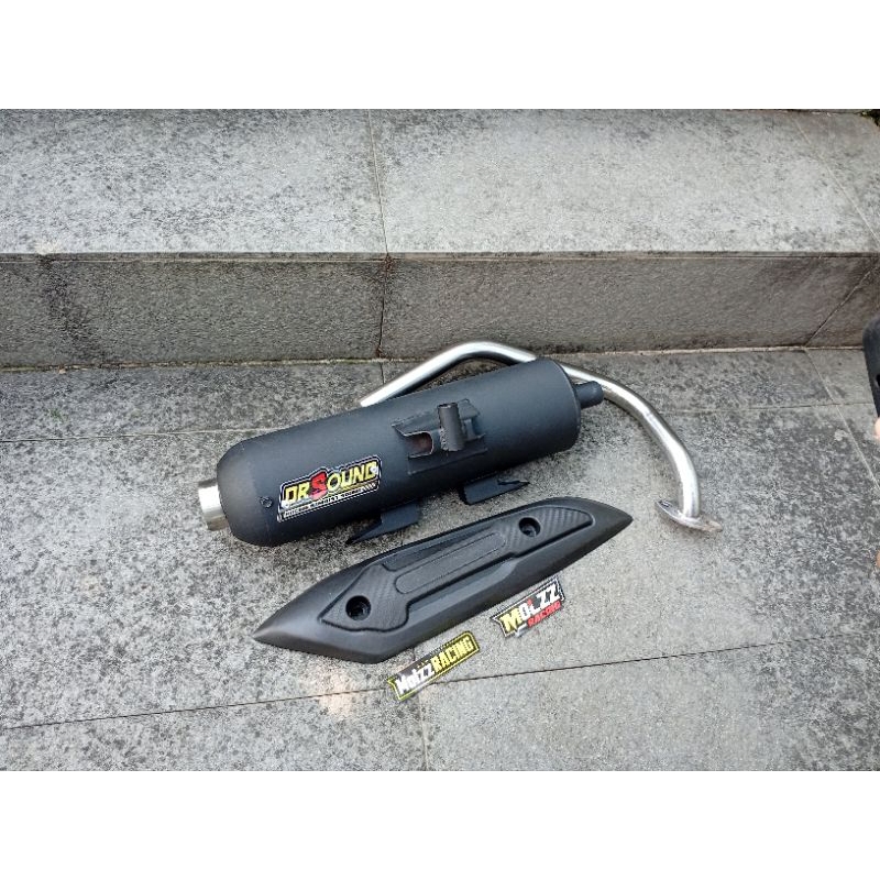 Knalpot Dr.sound copy cms Vario Beat Aerox Nmax Scoopy Pcx dll