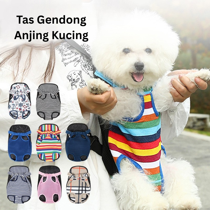 KKH-0065 Tas Gendong Anjing Kucing Lucu / Tas Gendong Hewan Peliharaan / Tas Gendong Hewan Lucu / Pe