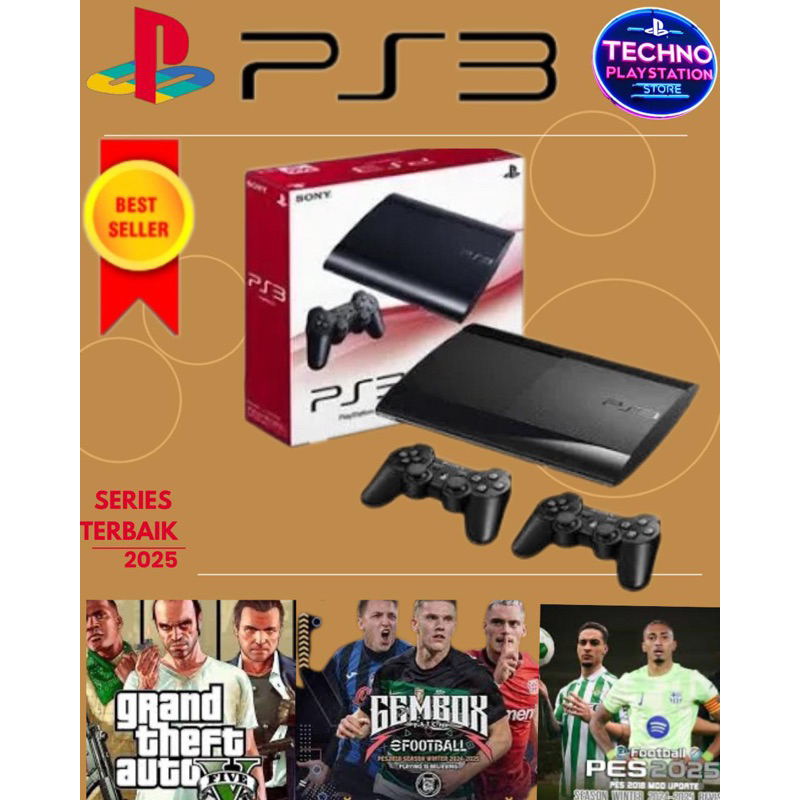 PS3 SUPER SLIM ORIGINAL 500GB