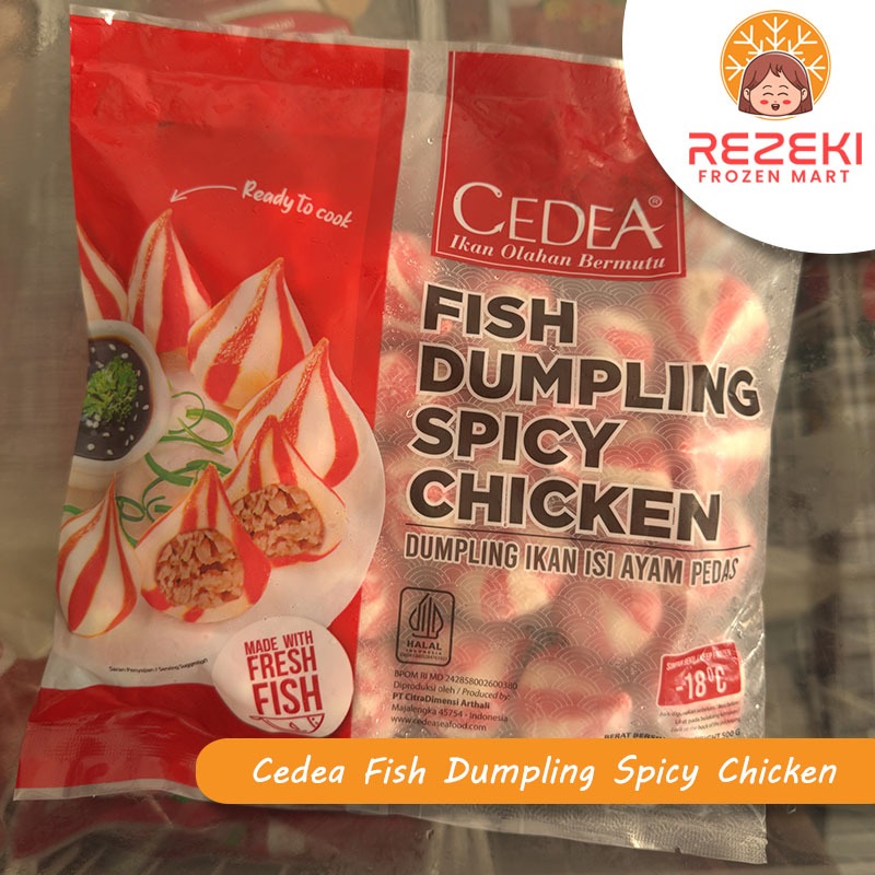 

Cedea Fish Dumpling Spicy Chicken 500gr