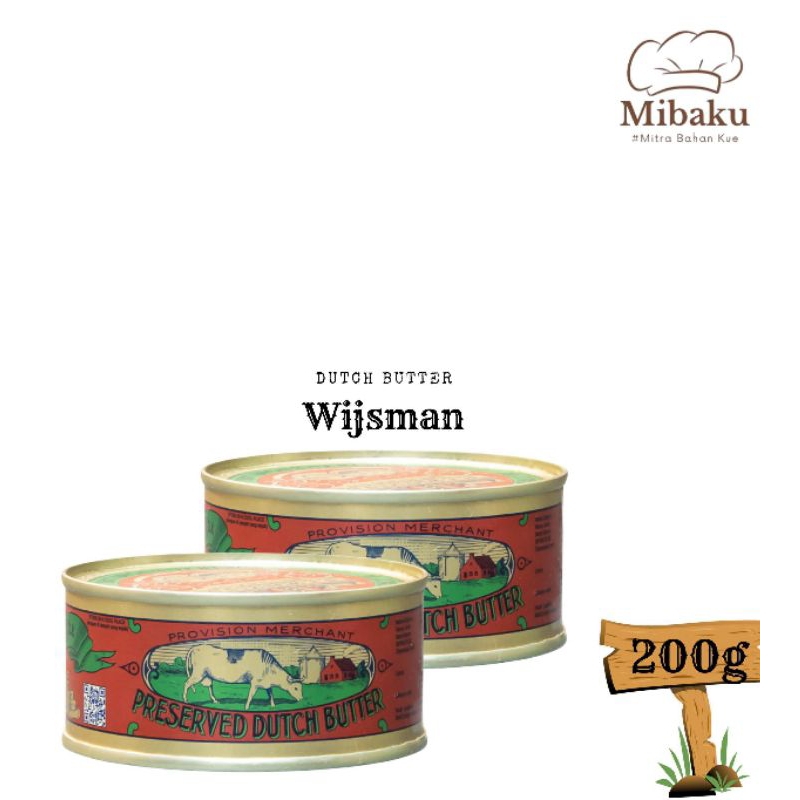 

wijsman / wisman butter / 200gr
