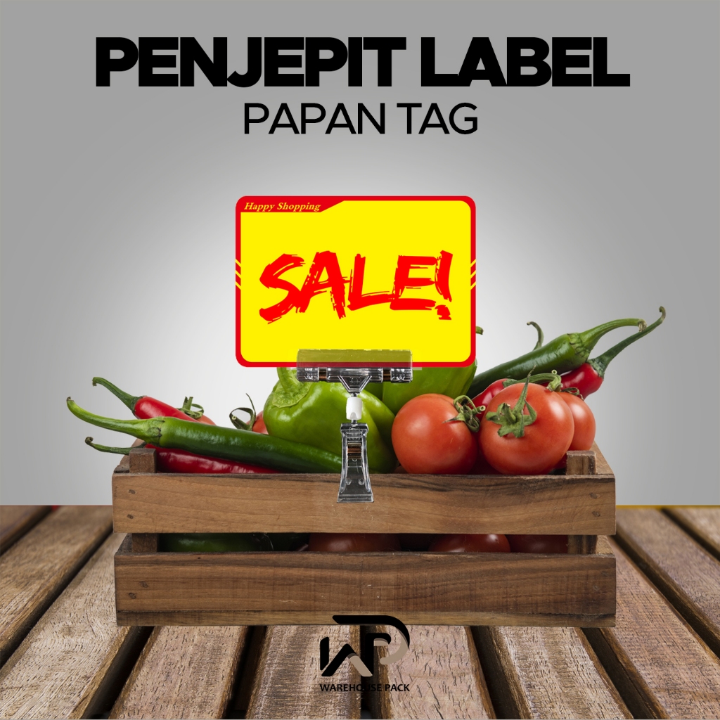 

Penjepit Label Papan Promo | Jepit Harga Obral | Jepitan Label Harga | Label Papan Price Tag Hanger Transparan