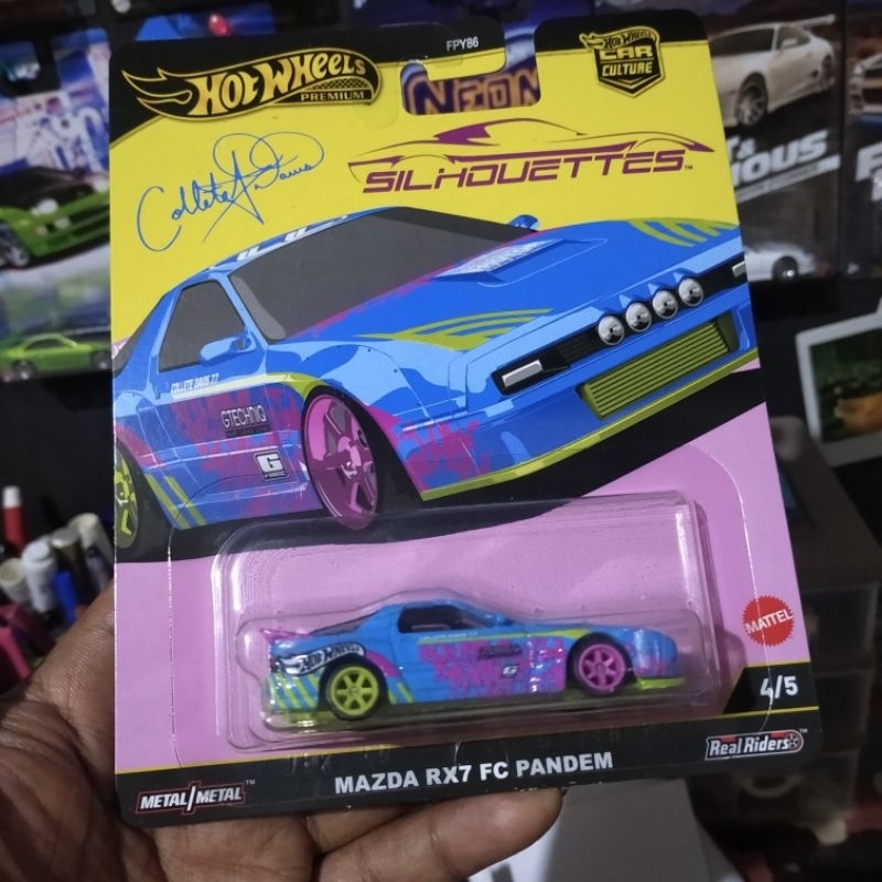 hotwheels premium mazda rx 7 fc pandem