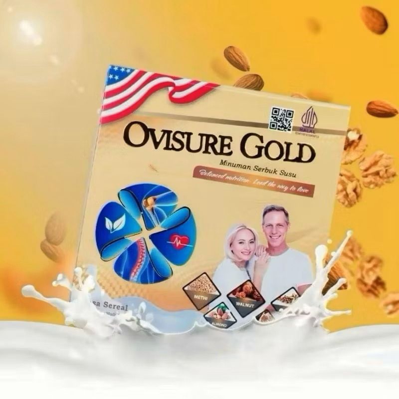 

OVISURE GOLD SUSU VITAMIN TULANG & SENDI NYERI OTOT ASTEOPOROSIS OSTEOARTHRITIS SUSU OVISURE GOLD 100% ASLI ORIGINAL