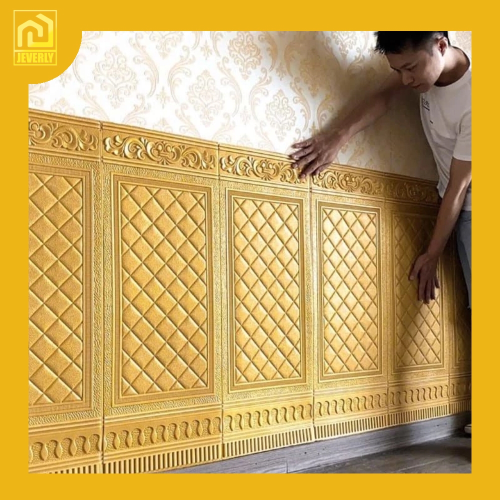 Wallpaper Dinding 3D Foam Motif PINTU BATIK 70x90 CM TEBAL 5MM | Wallpaper Walfoam 3D Wallstikers