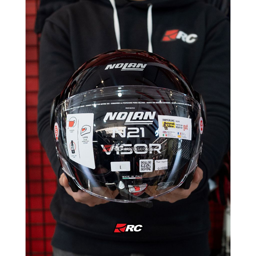 Helm Motor Half Face - Nolan N21 Visor Classico 301 Original