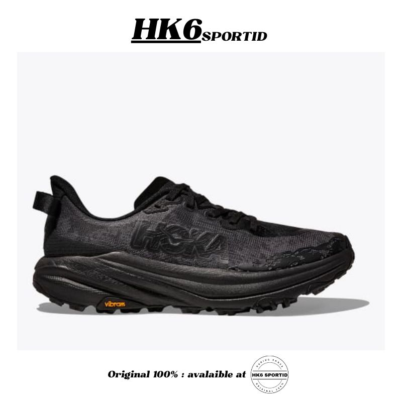 Hoka Speedgoat 6 Men's Running Shoes - Black / Black