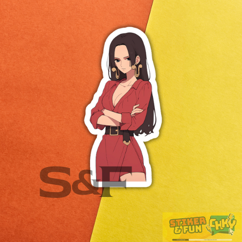 

Stiker Sticker Vinyl Laminasi BOA HANCOCK ONE PIECE Vol 3