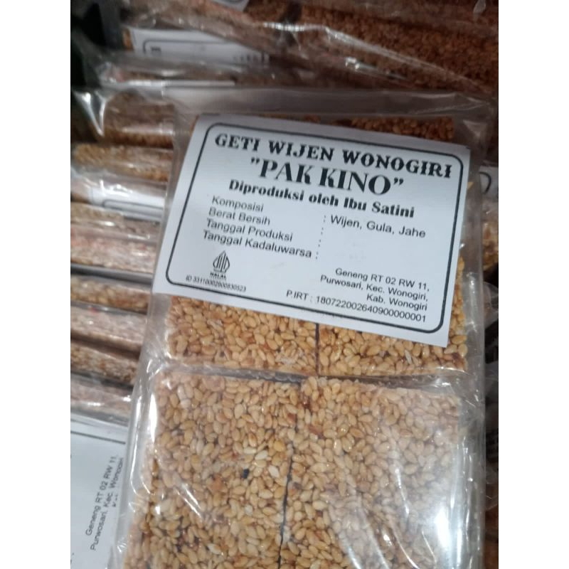 

Geti wijen pak Kino,Wonogiri .
