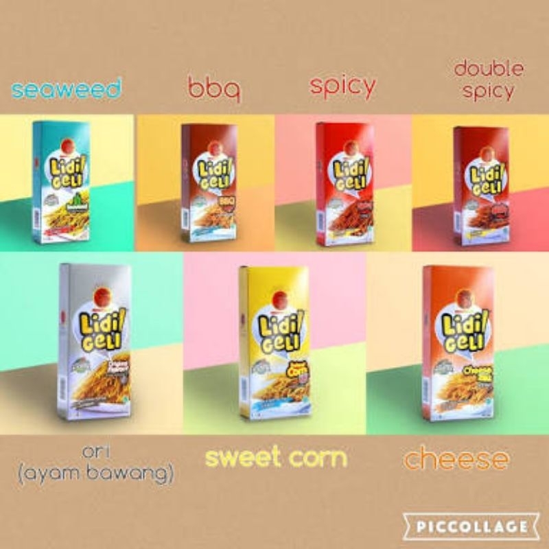 

Lidi geli camilan mie lidi 90 gram