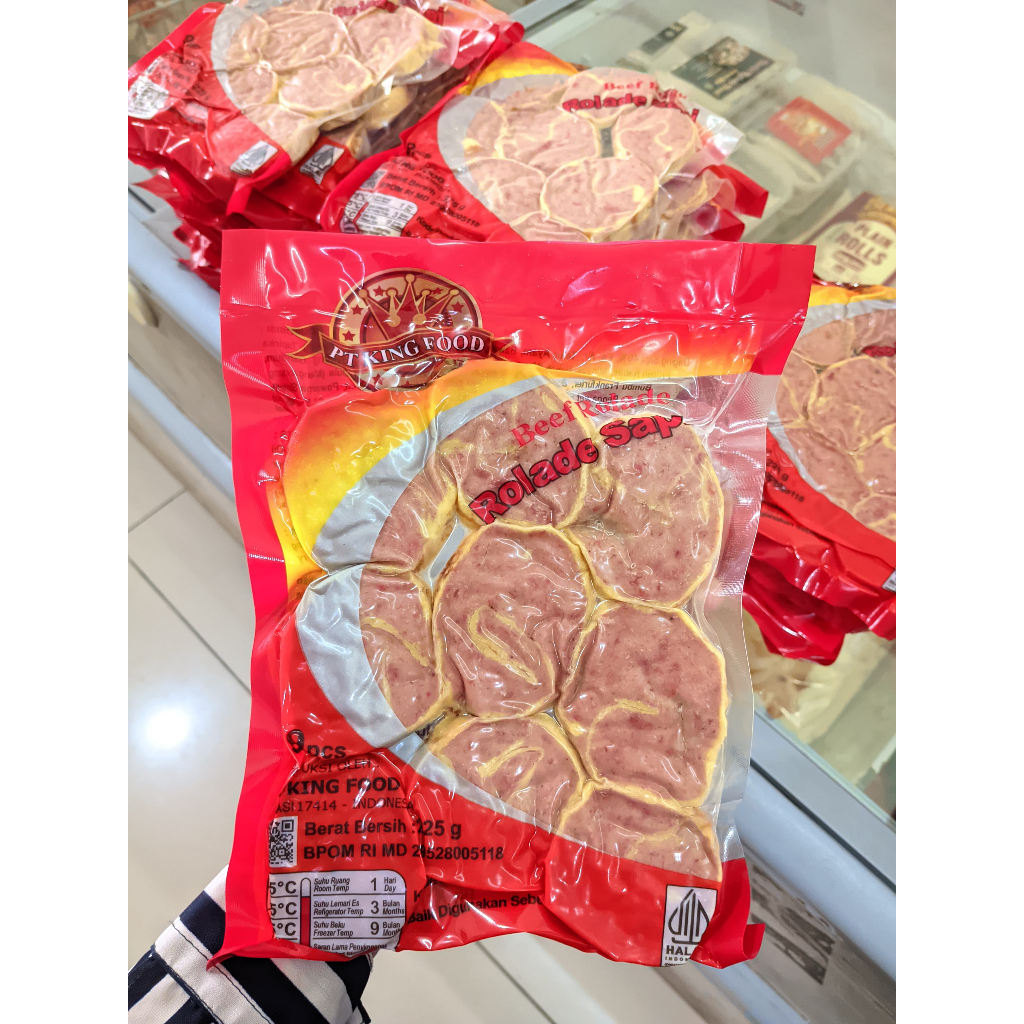 

KingFood Rollade Sapi Isi 9 / Rollade Sapi / Rollade