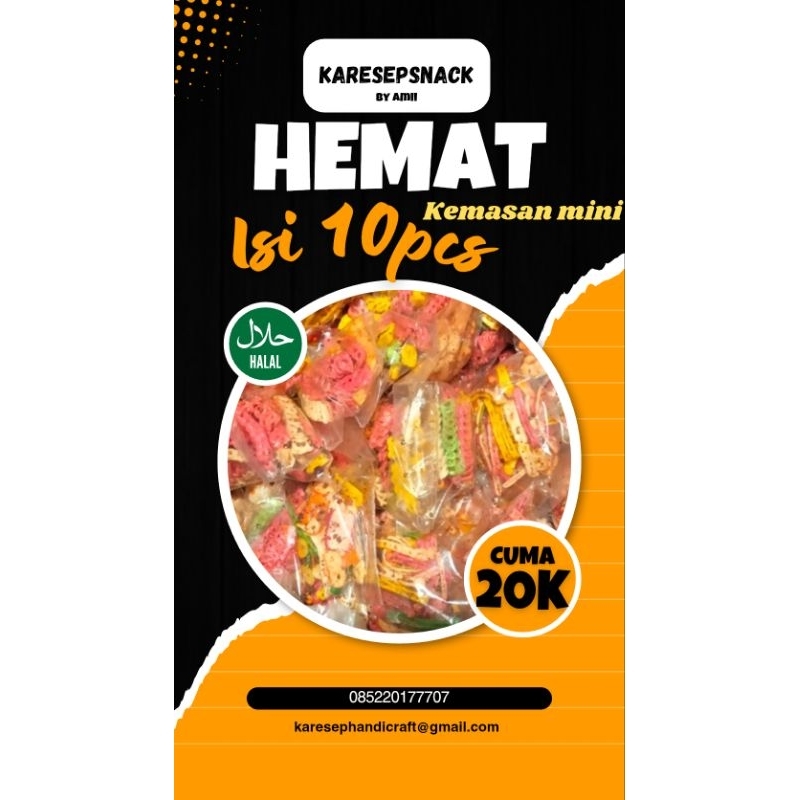 

KARESEP PA-REL mini (RESELLER) minimal 10pcs