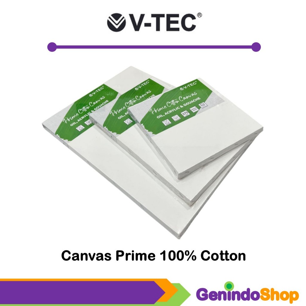 

Kanvas Lukis / Prime 100% Cotton Canvas V-tec