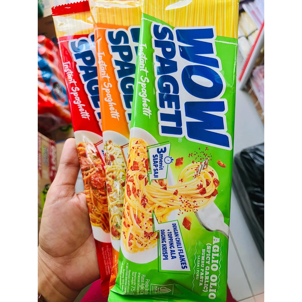 

[TERLARIS] Spageti WOW murah dan enak isi 3 bungkus