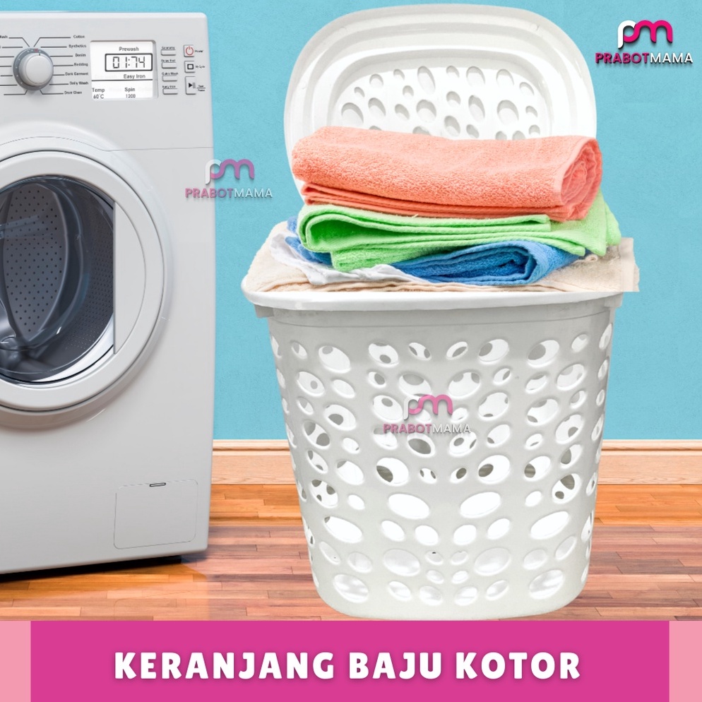 55 Paling Laris Laundry Basket Tutup Putih Helmut  Prabotmama  Keranjang Baju Kotor Aesthetic  Tempa