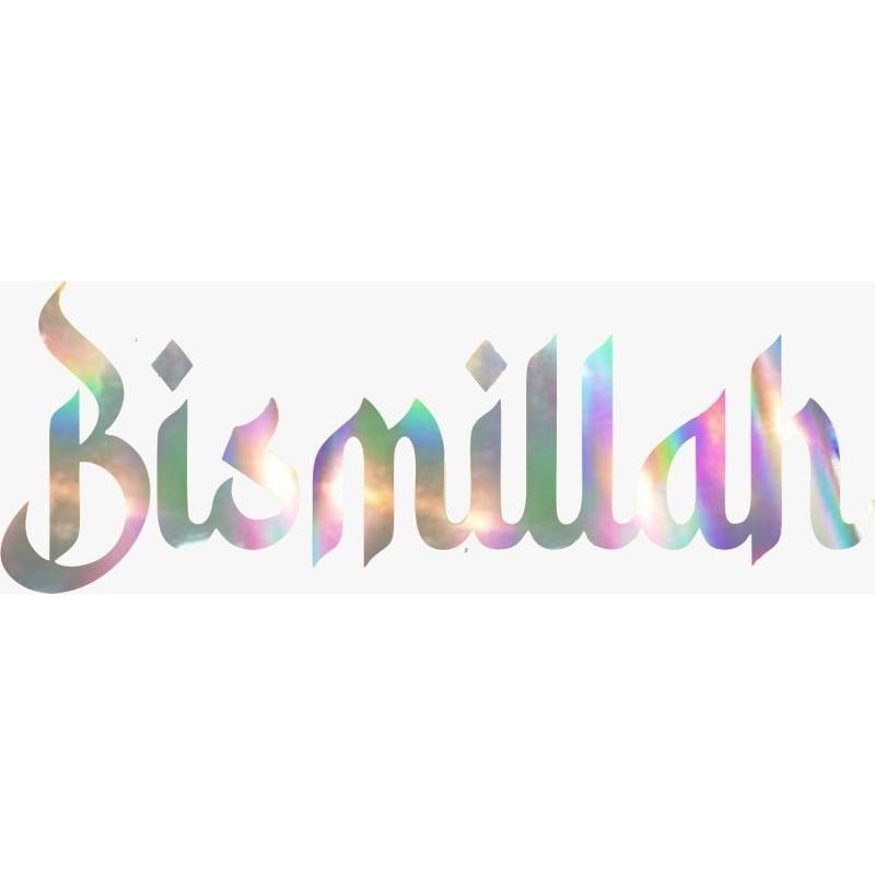 

Stiker Cutting Bismillah