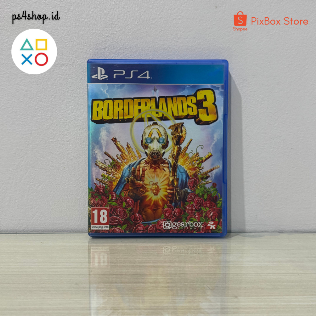 BD KASET BORDERLANDS 3 PS4 SECOND BEKAS GAME LOOTER SHOOTER TERSERU SHOOTING GAMES PLAYSTATION