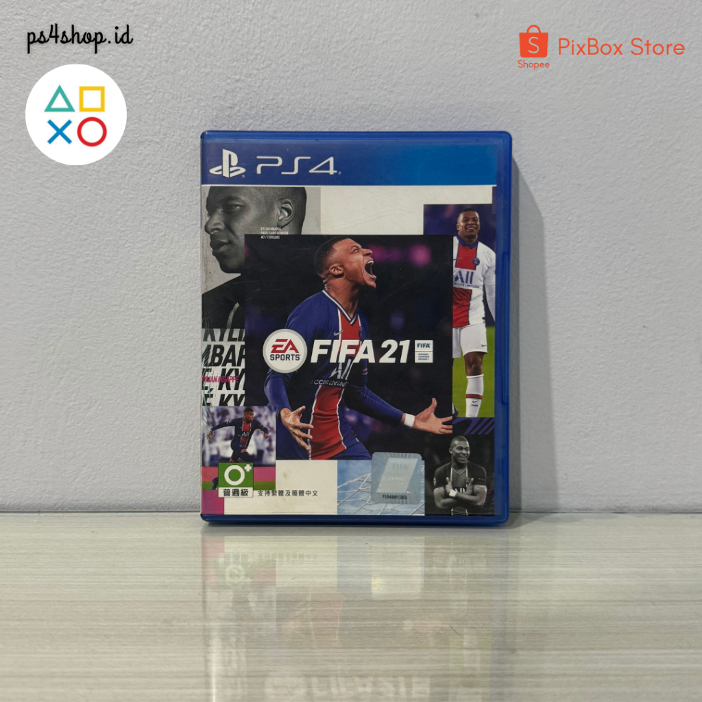 BD Kaset PS4 FIFA 21 Bekas Second Original | Game Bola Musim 2021 FIFA21 Mbappe PlayStation