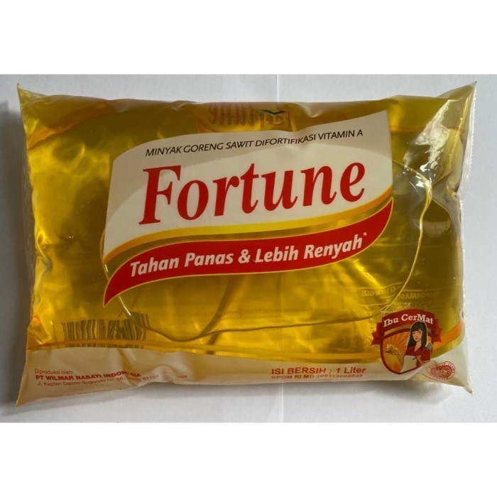

Minyak Goreng FORTUNE Bantal 1L