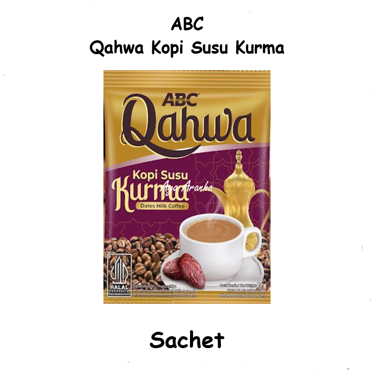 

ABC I Qahwa Kopi Susu Kurma I Sachet