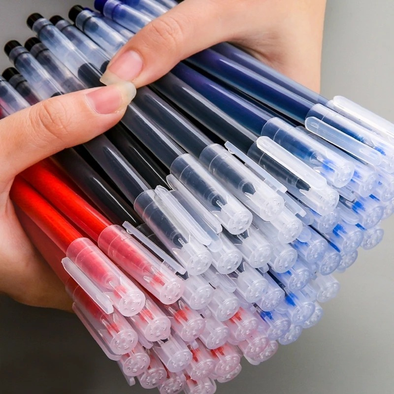 

(1PCS) Pena Gel Pulpen Tinta Isi Banyak Pen Simple 0.5mm