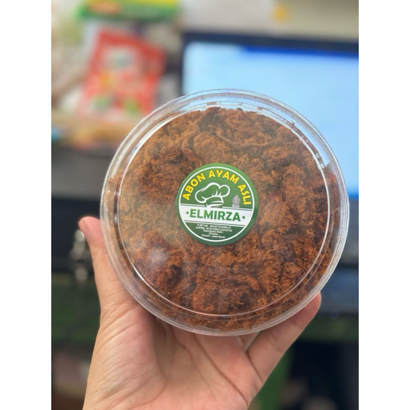 

Abon Ayam El Mirza Kemasan Toples free bubble wrap