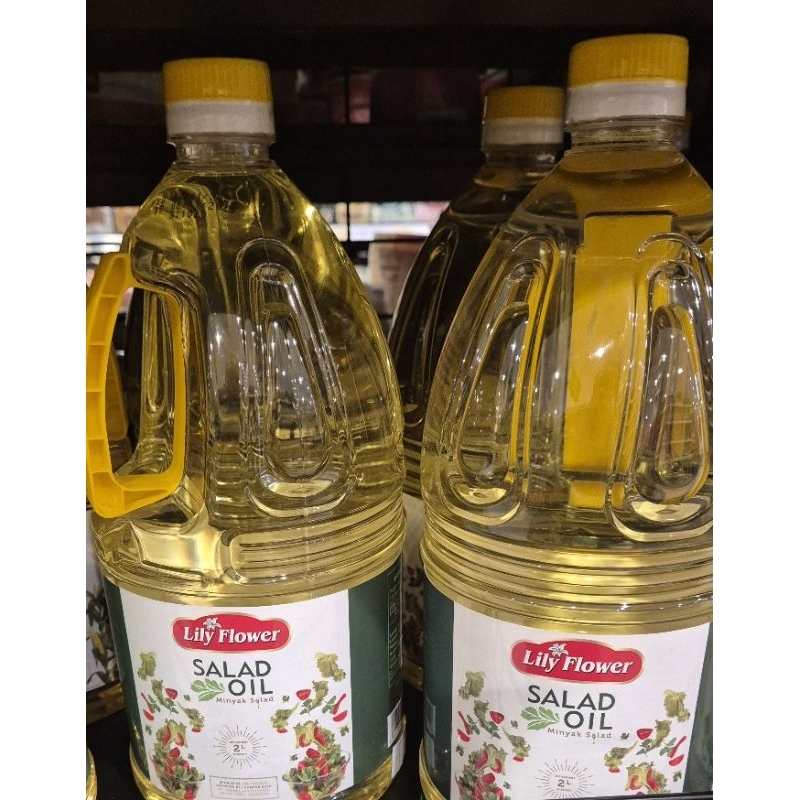 

Minyak Salad LILY FLOWER Salad Oil 2 Liter - RM.