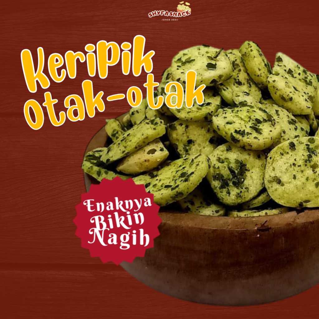 

KERIPIK OTAK-OTAK ORIGINAL DAUN JERUK NEW