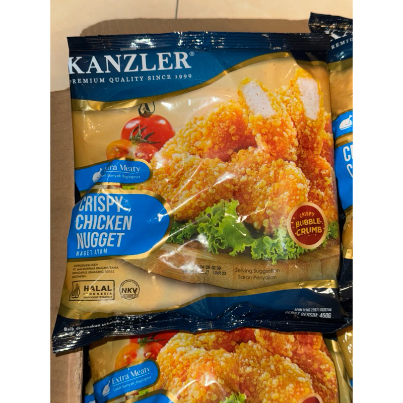 

Kanzler Crispy Chicken Nuggets 450 GRAM