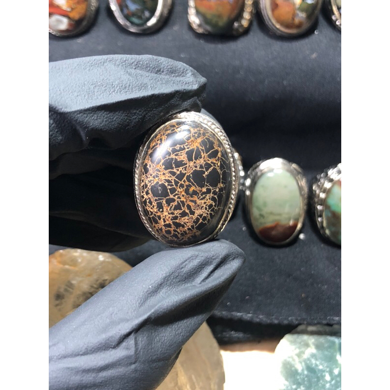 Batu Pirus Hitam Lokal / Pirus Situbondo