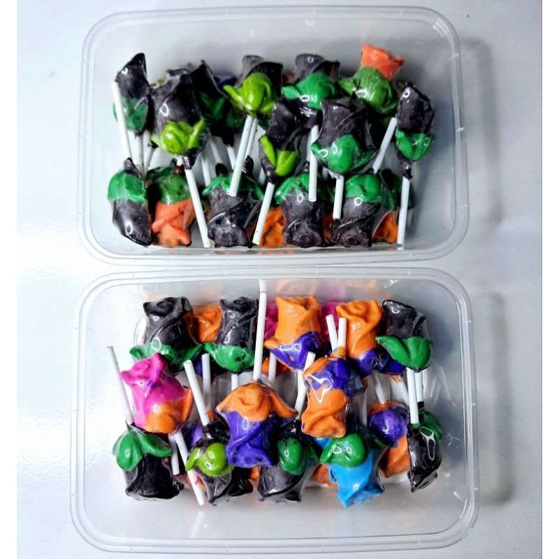 

Coklat mawar rasa buah 1 toples isi 24pcs | coklat enak isian banyak murah | bisa COD