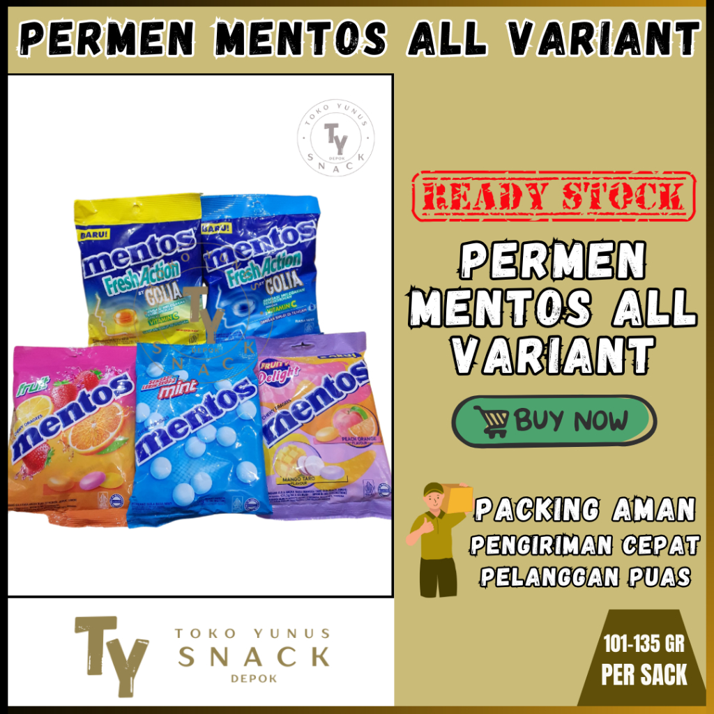 

PERMEN MENTOS ALL VARIANT/ANEKA RASA