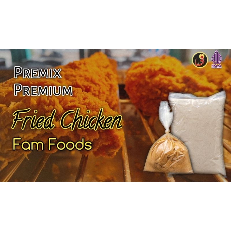 

Bumbu Marinasi Ayam dan Tepung Crispy 1kg untuk 50 kilo ayam