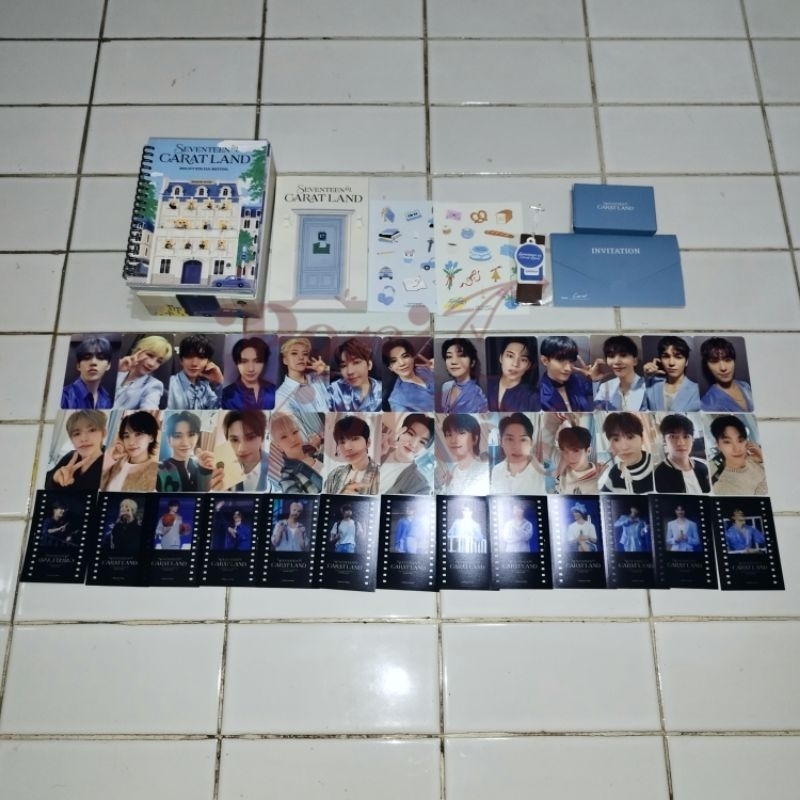SEVENTEEN MEMORY BOOK CARAT LAND 2024 S.COUPS SCOUPS JEONGHAN JOSHUA JUN HOSHI WONWOO WOOZI THE 8 MY