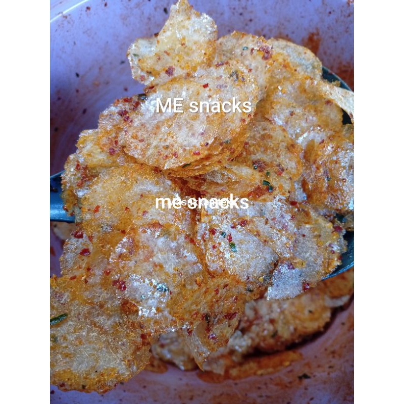 

Pikca/keripik kaca pedas daun jeruk 500gram