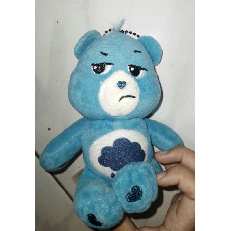keychain/ ganci boneka care bears biru grumpy unlock original care bears