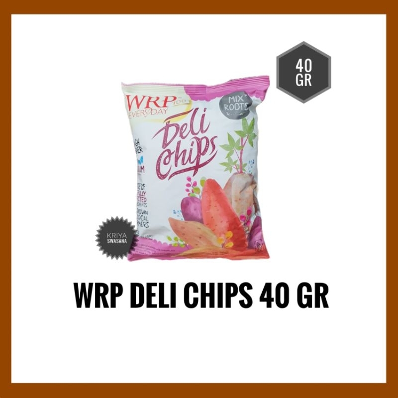 

WRP DELI CHIP 40 GR SNACK KERIPIK UMBI
