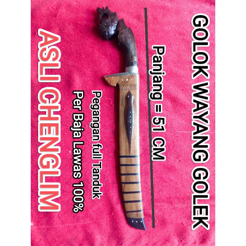 COD Gollok Gagang Tanduk Wayang Golek Asli Teresi panyaungan Cheglim