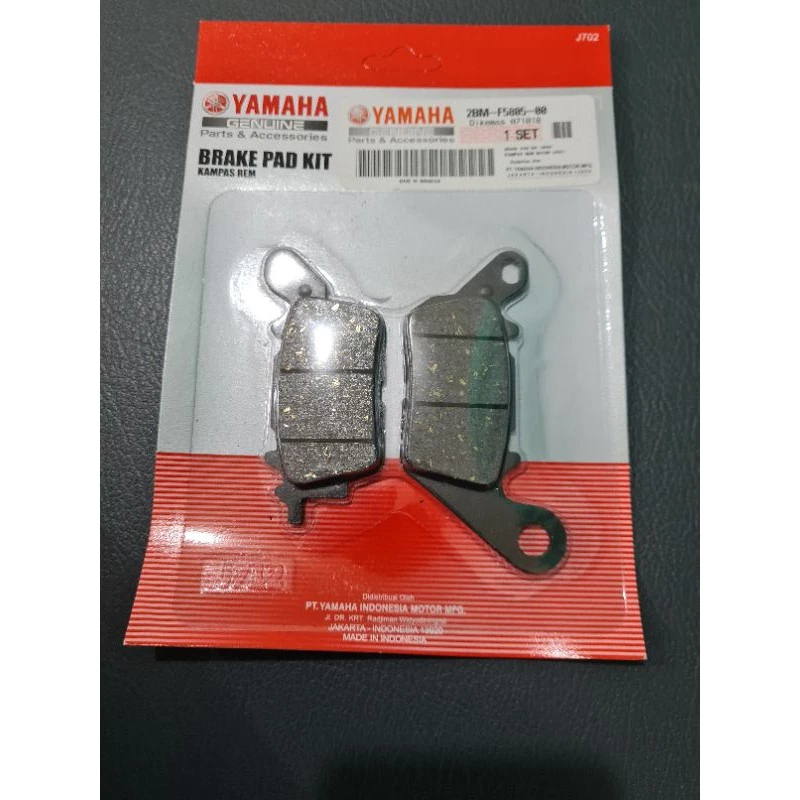 Dispad Kampas Rem Cakram Depan Yamaha Mio Z M3 New Soul GT 125 / Kampas Rem YAMAHA Mio Soul GT 125
