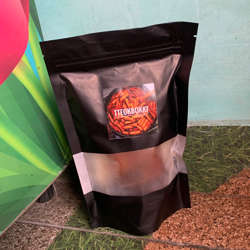 

paket topoki kue beras + saus gochujang tteok lengkap wijen bubuk cabe halal tteokbokki topokki toppoki termurah