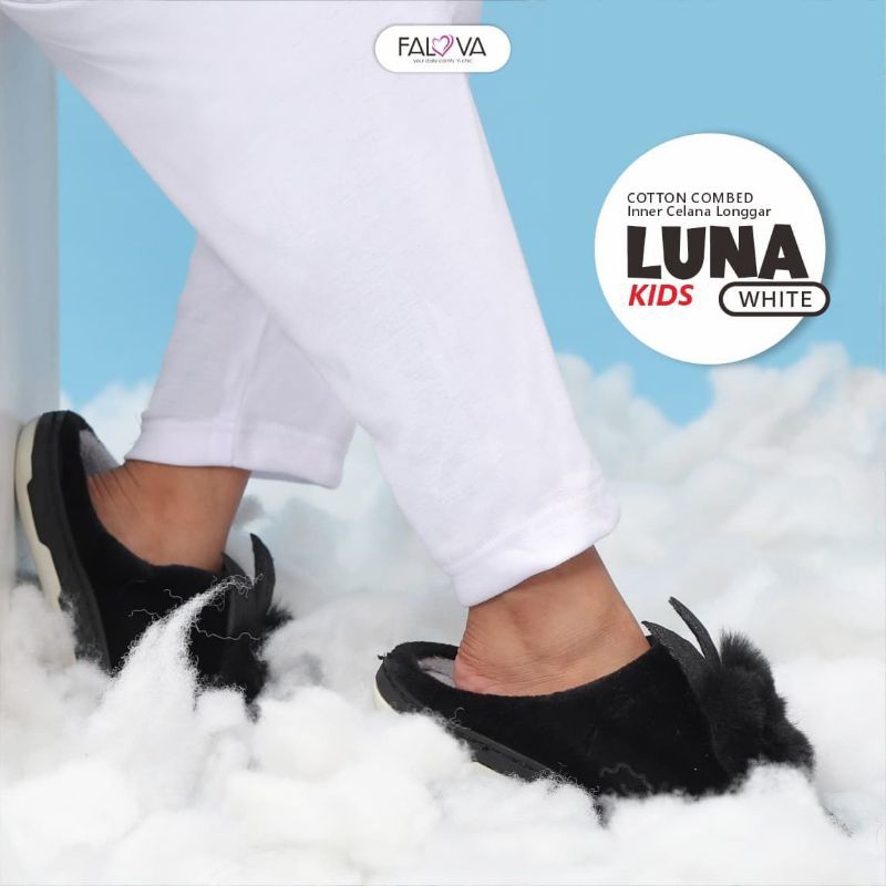 LUNA INNER CELANA LONGGAR KIDS BY FALOVA // CELANA INNER GAMIS ANAK