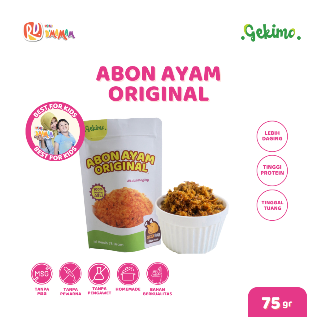 

DMAMAM SUKABUMI Abon Ayam Anak & Batita 75g
