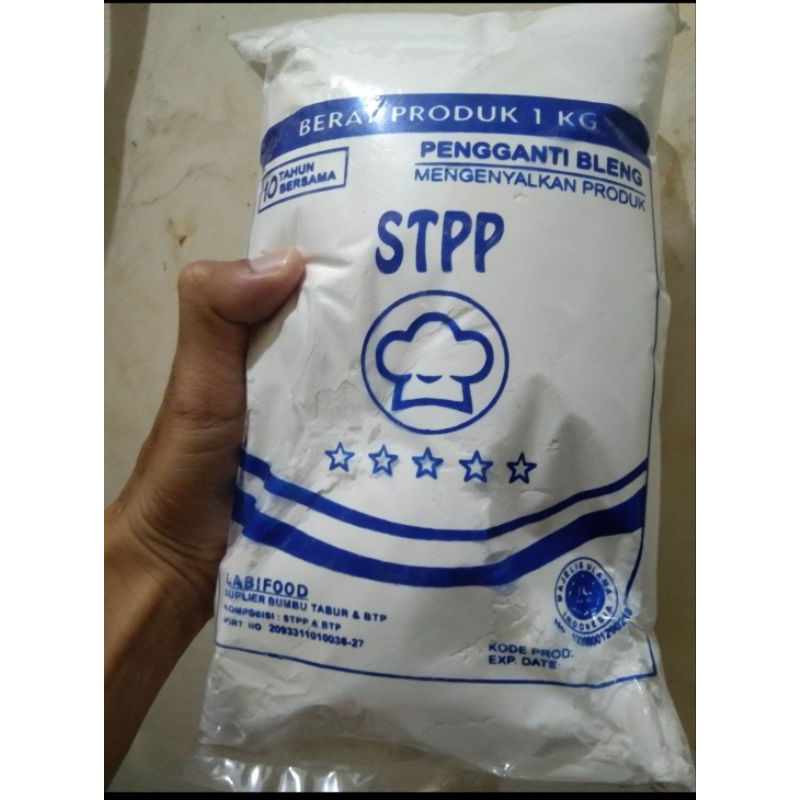 

STPP 1 KG TERBARU / PENGENYAL BAKSO 1 KG TERPERCAYA READY STOCK !