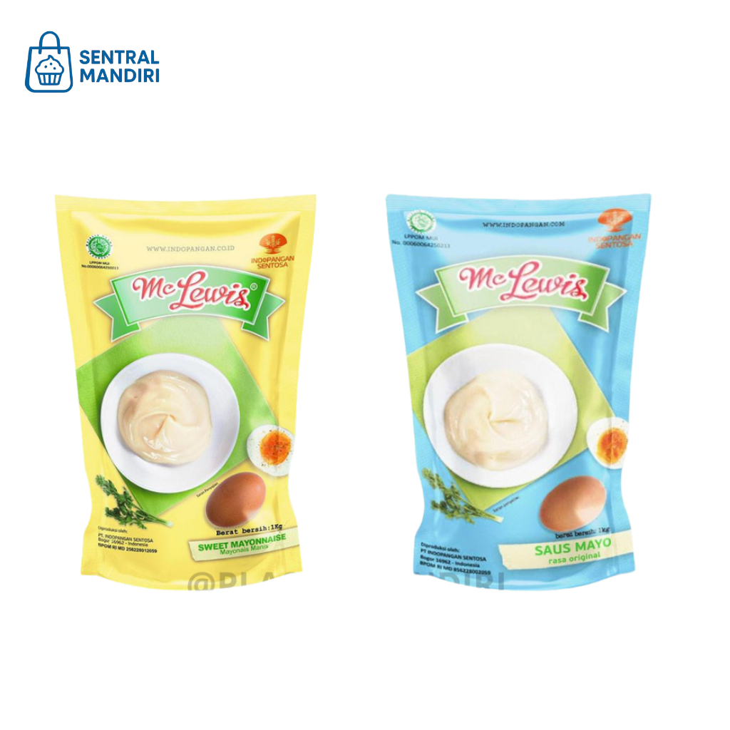 

Mc Lewis Mayonaise 1kg Sweet dan Original