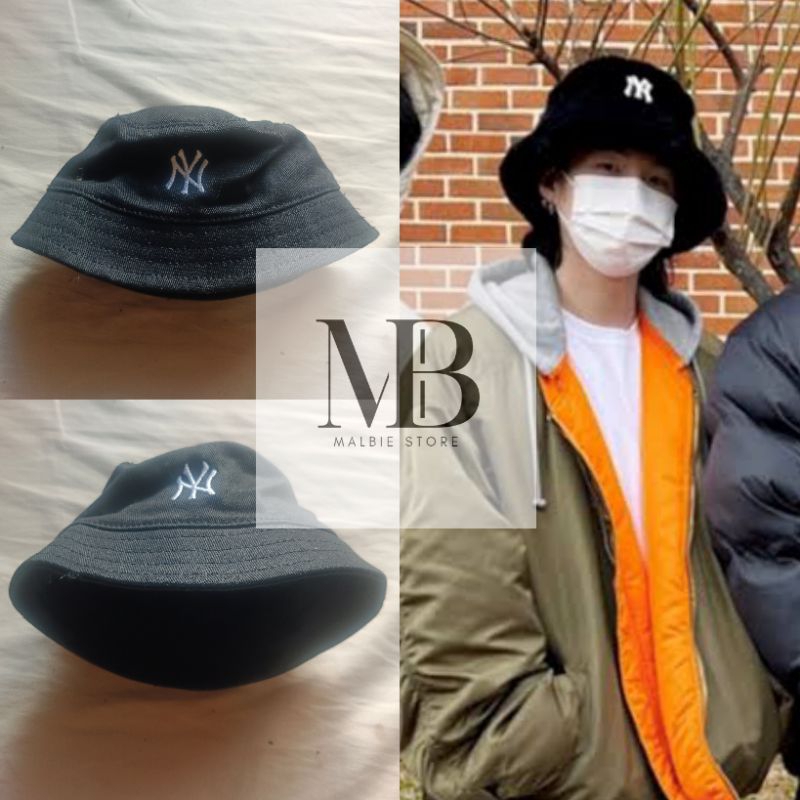 [READY] DOLL CLOTHES BAJU BONEKA TOPI BUCKET HAT SUGA BTS 20CM IDOL KPOP DOLL MLB YANKEES EXO NCT