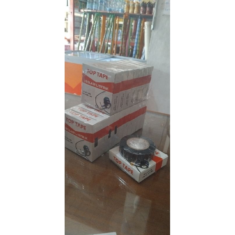 Isolasi listrik/isolasi hitam pvc merk star tape